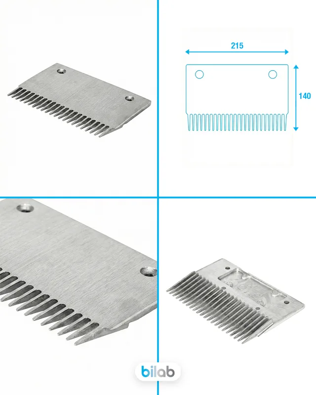 XIZI-OTIS XAA453AV3 COMB A, YÜRÜYEN MERDİVEN TARAK, LHS