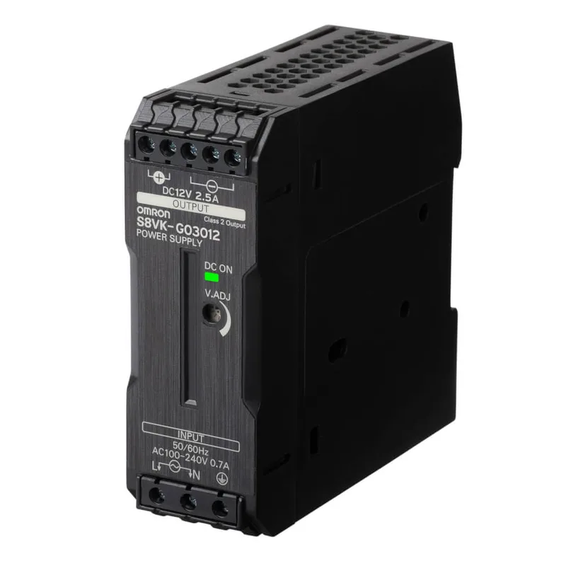 OMRON S8VK-G03012 DIN RAY MONTAJ GÜÇ KAYNAĞI, 30W, 12VDC, 2.5A