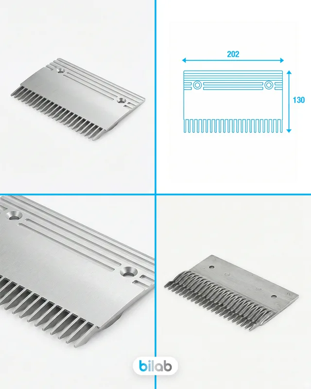 KONE KM5130667R01 COMB A, YÜRÜYEN MERDİVEN TARAK, LHS