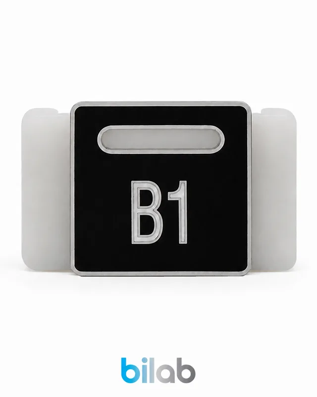 KONE KM740209G46 DELTA BUTON ETİKETİ, SBS.B1