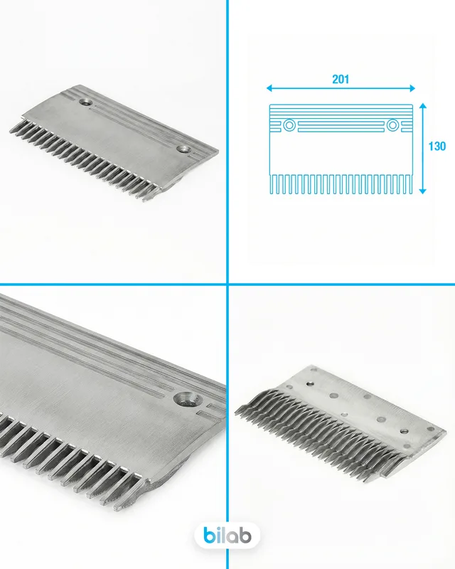 KONE KM5130668R01 COMB C, YÜRÜYEN MERDİVEN TARAK, RHS