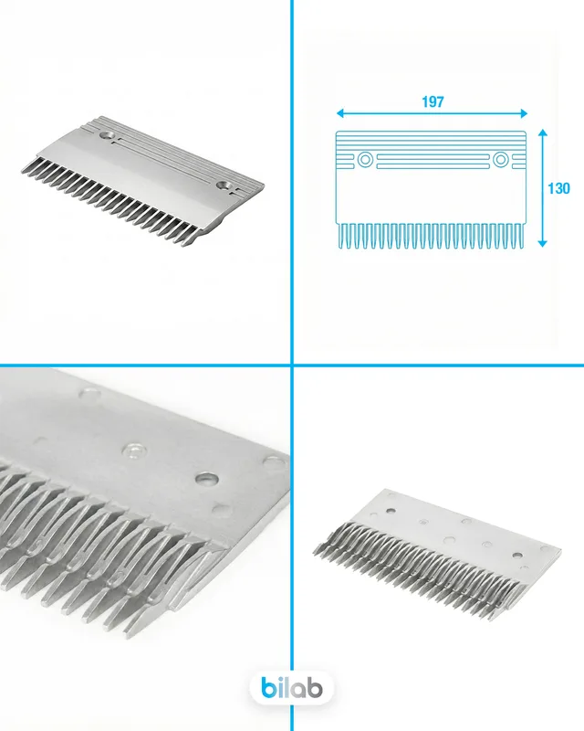 KONE KM5130669R01 COMB B, YÜRÜYEN MERDİVEN TARAK, CTR