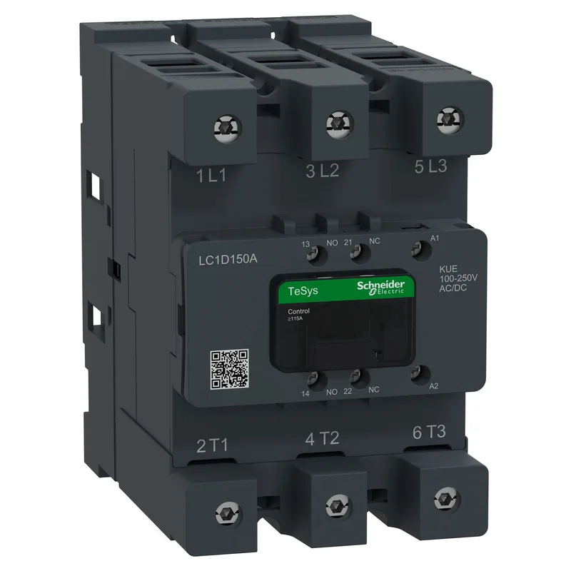 SCHNEIDER LC1D150AKUE TESYS DECA ANA KONTAKTÖR, 220VDC, 150A, 3P(3NO)