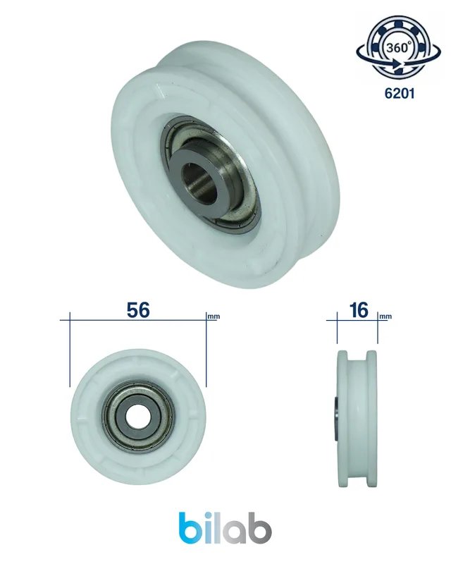 NO-BRAND DR1009 DOOR ROLLER, KAPI MAKARASI