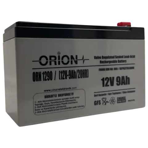 BATTERY, KURU AKÜ, 12V, 9AH, 20HR