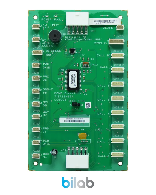 KONE KM713720G01 LCECOB, KABİN BUTON YERİ KONTROL KARTI