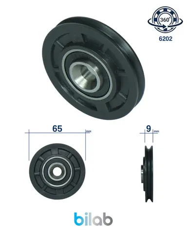 DOOR ROLLER, KAPI MAKARASI, D63, W10