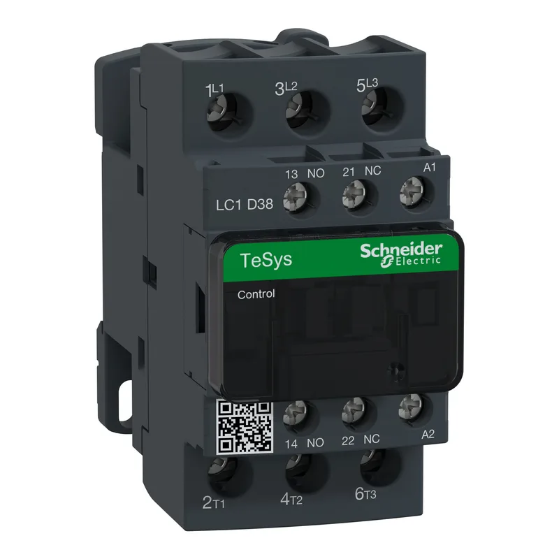 SCHNEIDER LC1D38M7 TESYS DECA ANA KONTAKTÖR, 220VAC, 38A, 3P(3NO)