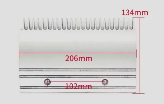 OTIS XAA453BJ1 COMB C, YÜRÜYEN MERDİVEN TARAK, CTR
