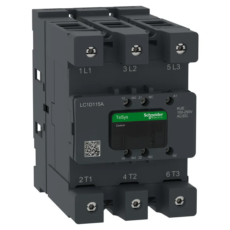 SCHNEIDER LC1D115AKUE TESYS DECA ANA KONTAKTÖR, 220VDC, 115A, 3P(3NO)