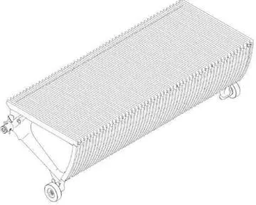 800MM SILVER STEP, YÜRÜYEN MERDİVEN BASAMAK, L798, GRİ, OUTDOOR