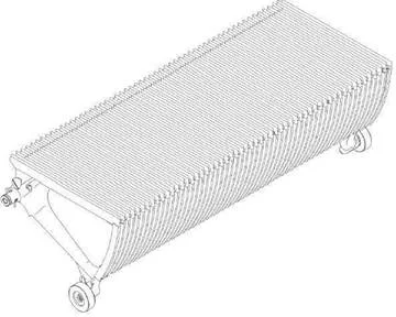KONE KM5232610G05 800MM SILVER STEP, YÜRÜYEN MERDİVEN BASAMAK, L798, GRİ, OUTDOOR