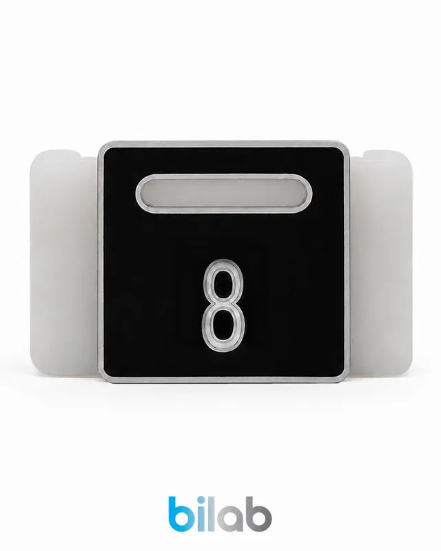 KONE KM740209G08 DELTA BUTON ETİKETİ, SBS.8