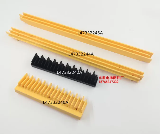 THYSSENKRUPP L47332244A STEP DEMARCATION, YÜRÜYEN MERDİVEN BASAMAK KENARLIĞI, SARI, SAĞ