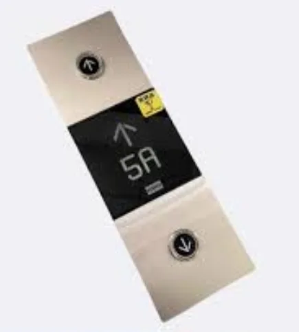 KONE KM51234174V011 LOP, DIŞ ÇAĞRI BUTON YERİ, KDS330, SURFACE, DOWN, LCD