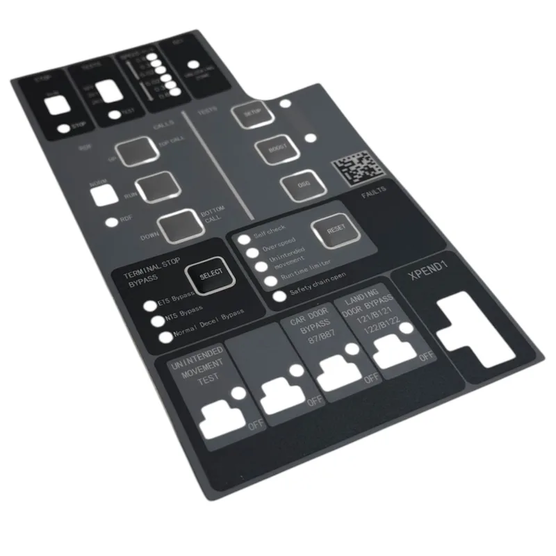 KONE KM50027784H09 KEYPAD LABEL, TUŞ TAKIMI MEMRAN ETİKET, KCEFUI PENDANT