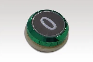 KONE KM51068687G085H000 KDS GROUND BUTON, BEYAZ, YUVARLAK, SOMUNLU, SBS.0