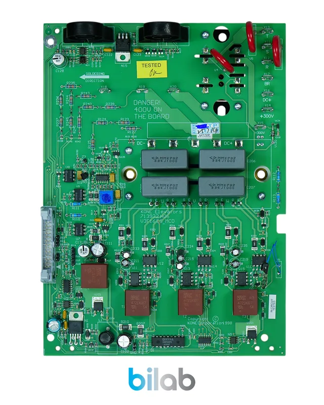 KONE KM713930G01 V3F16ES, ARKA KART, GÜÇ KARTI