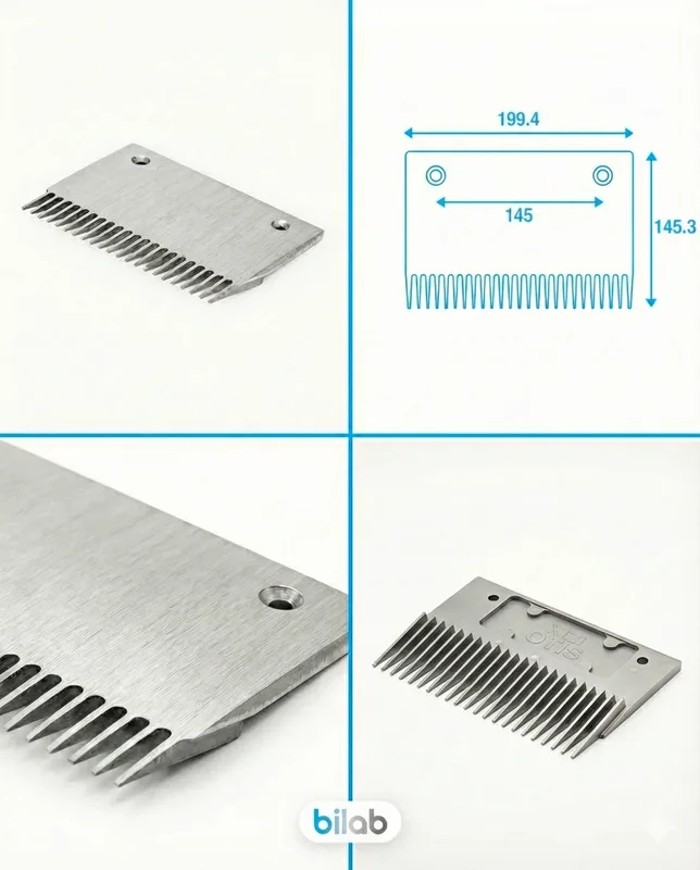 XIZI-OTIS XAA453AV2 COMB B, YÜRÜYEN MERDİVEN TARAK, CTR
