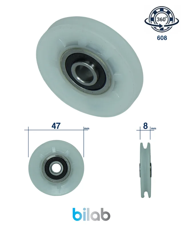 THYSSENKRUPP DR1005 DOOR ROLLER, KAPI MAKARASI