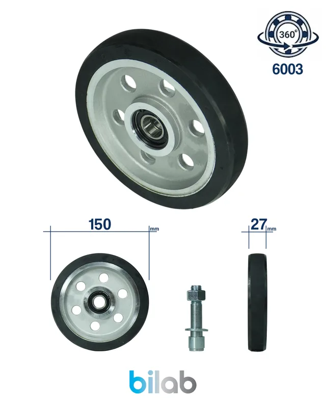 KONE KM581275G03 KABİN KLAVUZ MAKARASI, D150, W27