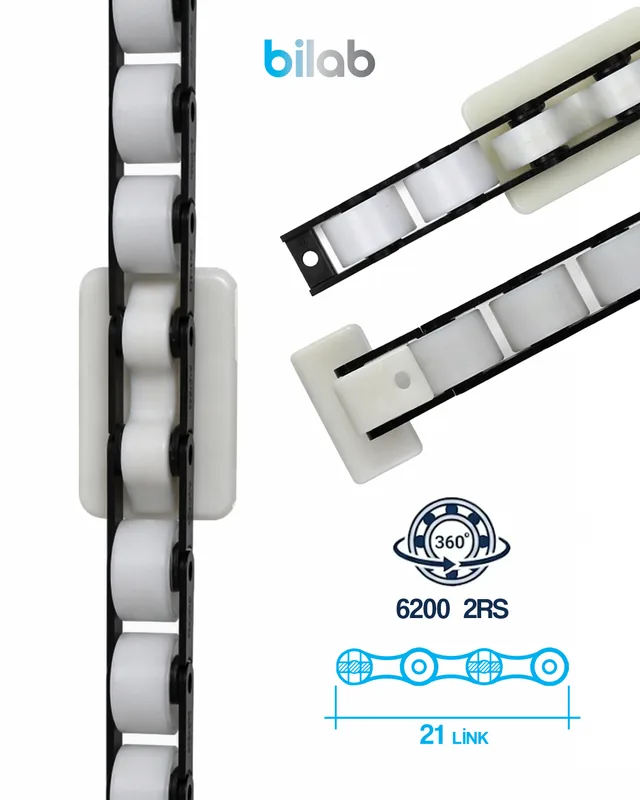 KONE KM51734121V006 EL BANDI DÖNÜŞ RULMAN ZİNCİRİ, 26 LINK