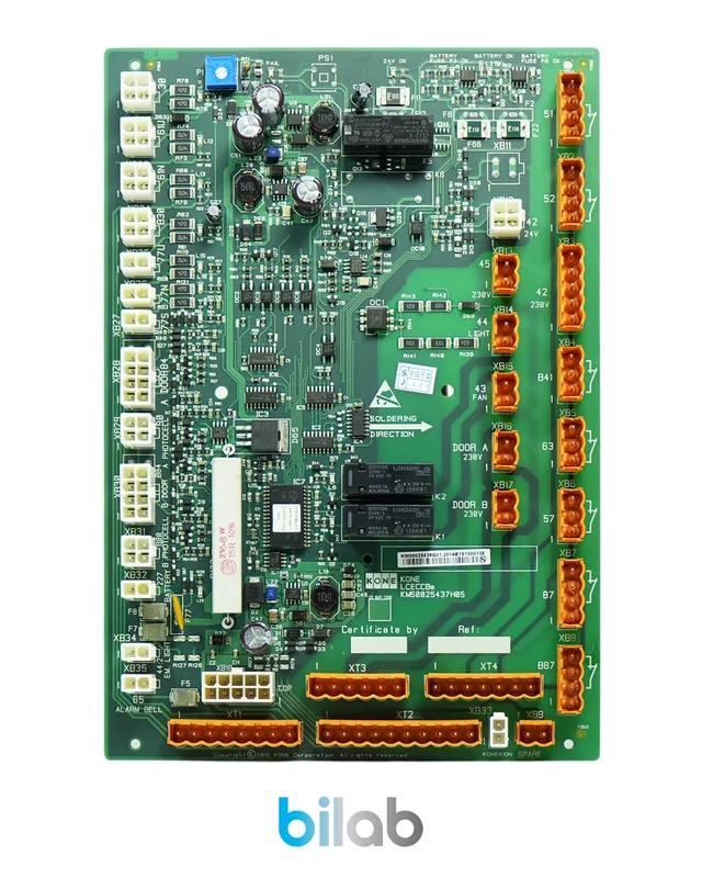 KONE KM50025436G01 LCECCBe, KABİN ÜSTÜ KONTROL KARTI