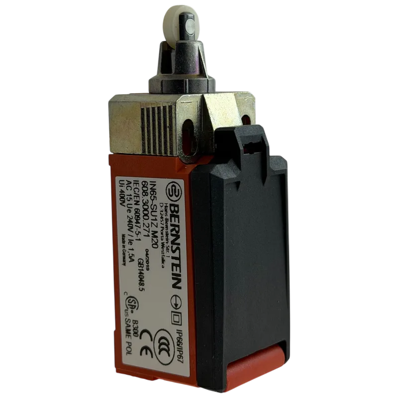 BERNSTEIN IN65-SU1Z-M20-3 LIMIT SWITCH, SINIR KESİCİ, 1NO/1NC, 1.5A