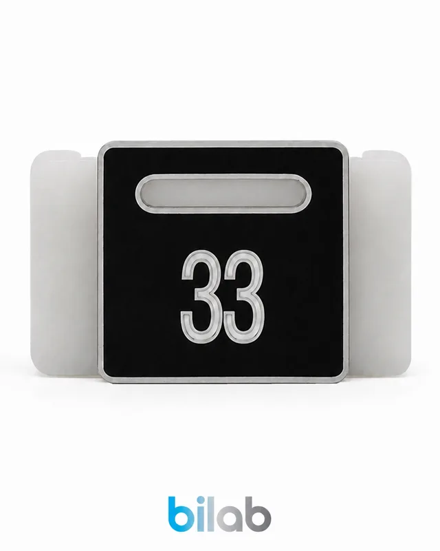 KONE KM740209G33 DELTA BUTON ETİKETİ, SBS.33
