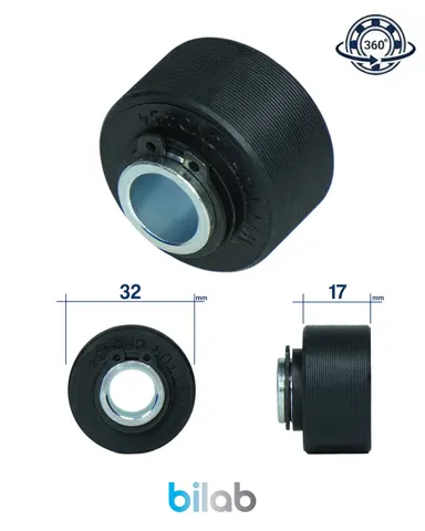 DOOR ROLLER, KAPI KİLİT MAKARASI, D31.5/16, W19.5