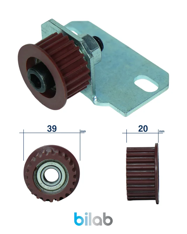 KONE KM601397G01 AMD KAPI KAYIŞ GERGİ MAKARA SETİ