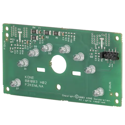 PCB, ACİL AYDINLATMA KARTI, F2KEMLNA