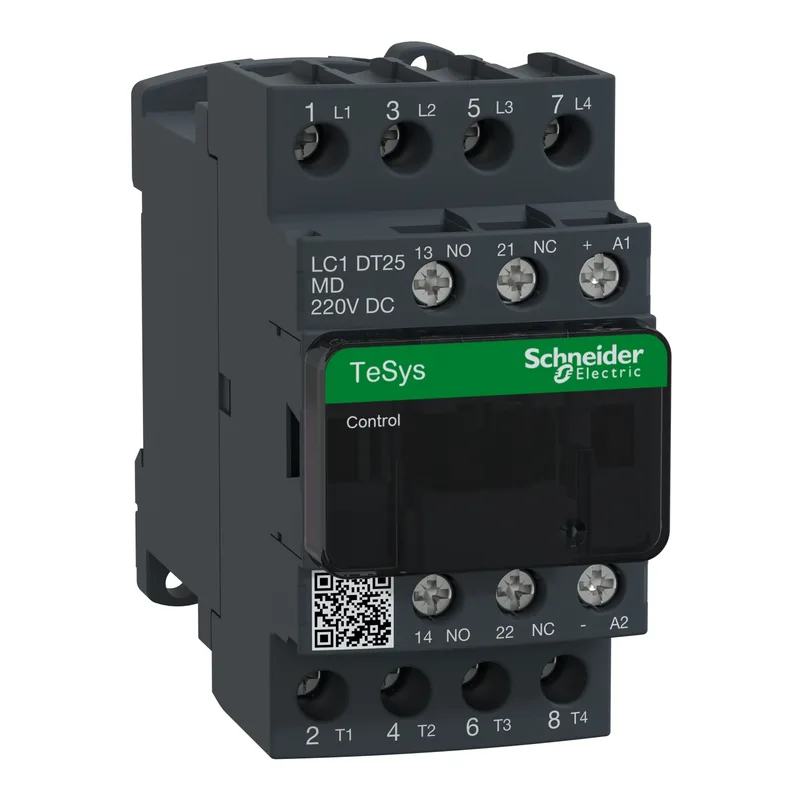 SCHNEIDER LC1DT25MD TESYS DECA ANA KONTAKTÖR, 220VDC, 25A, 4P(4NO)